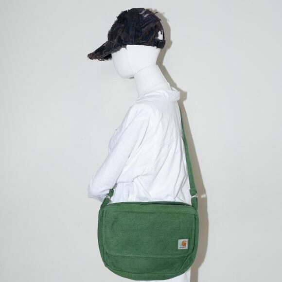 Upcycled carhartt blue denim crossbody bag - Picture 2 of 7